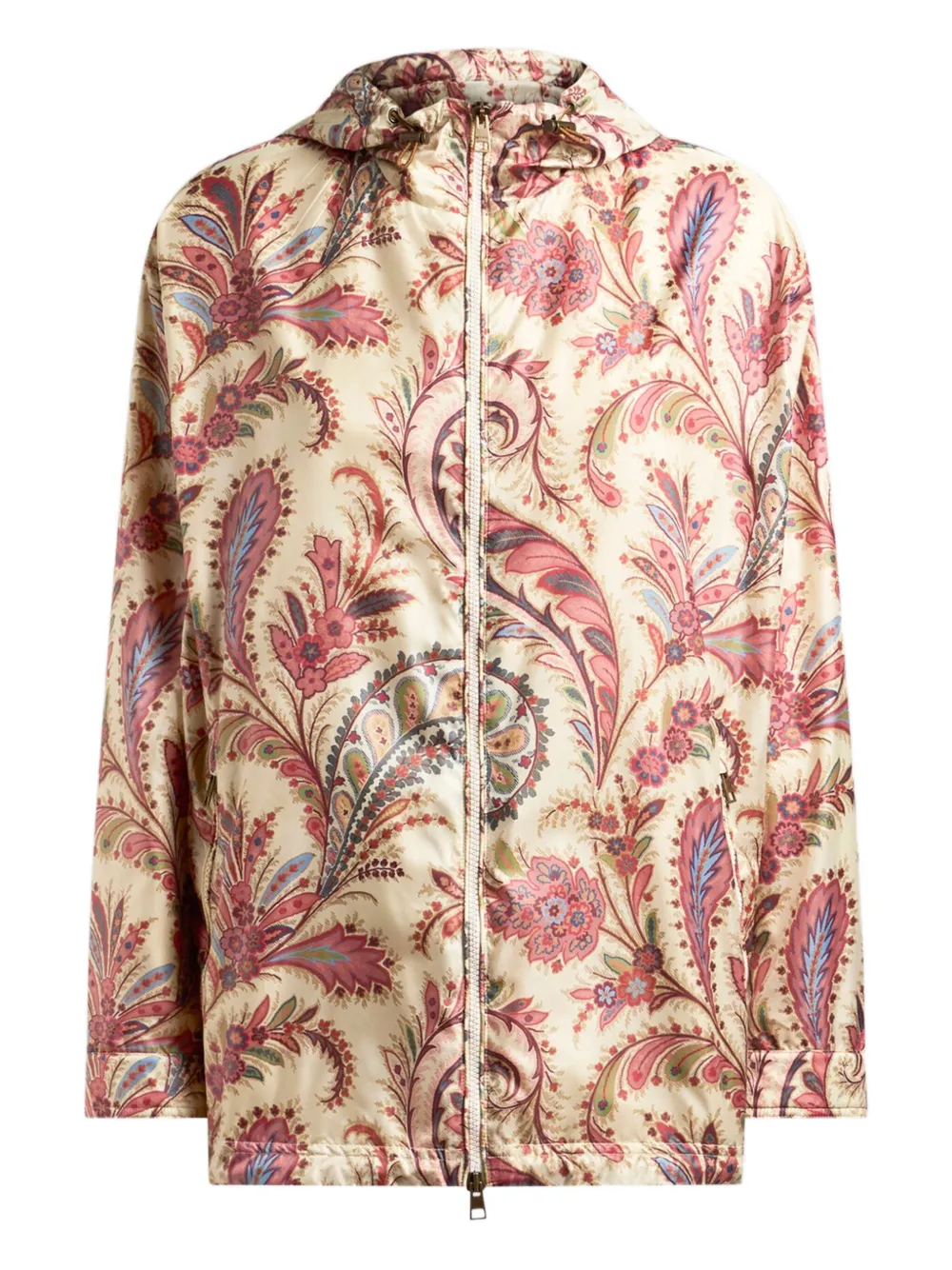 ETRO Regenjas met paisley-print en capuchon Roze