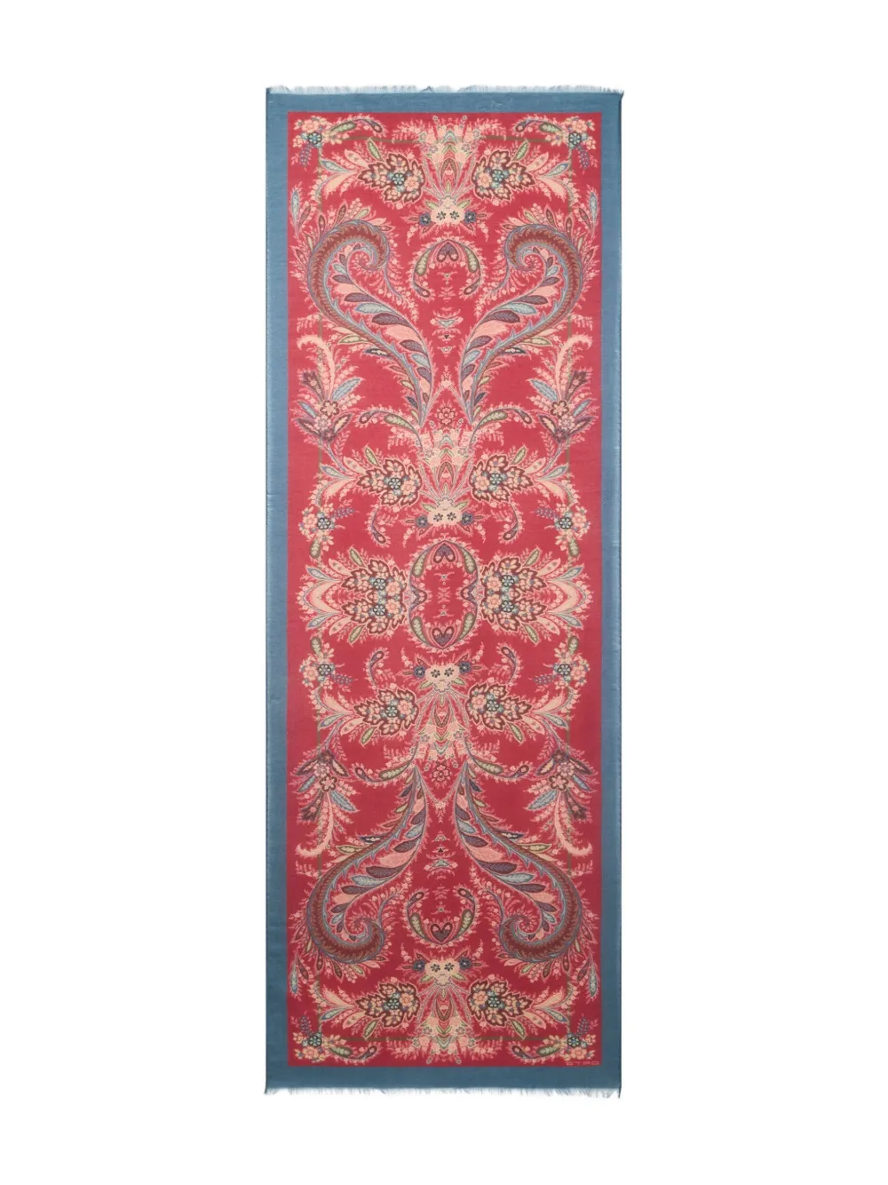 ETRO Sjaal met paisley-print Rood