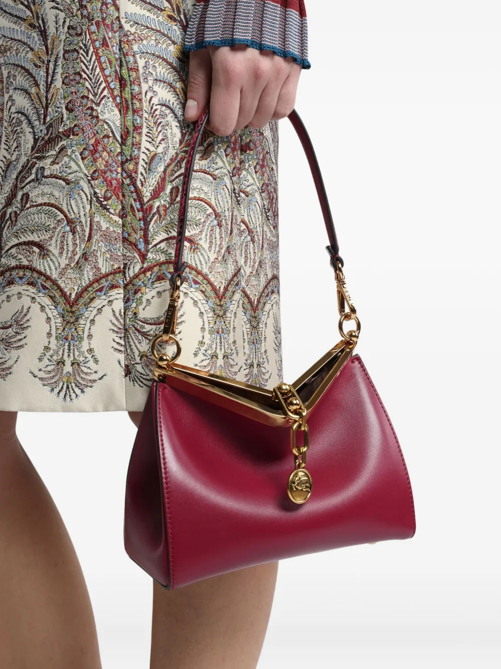 ETRO Vela kleine schoudertas Rood