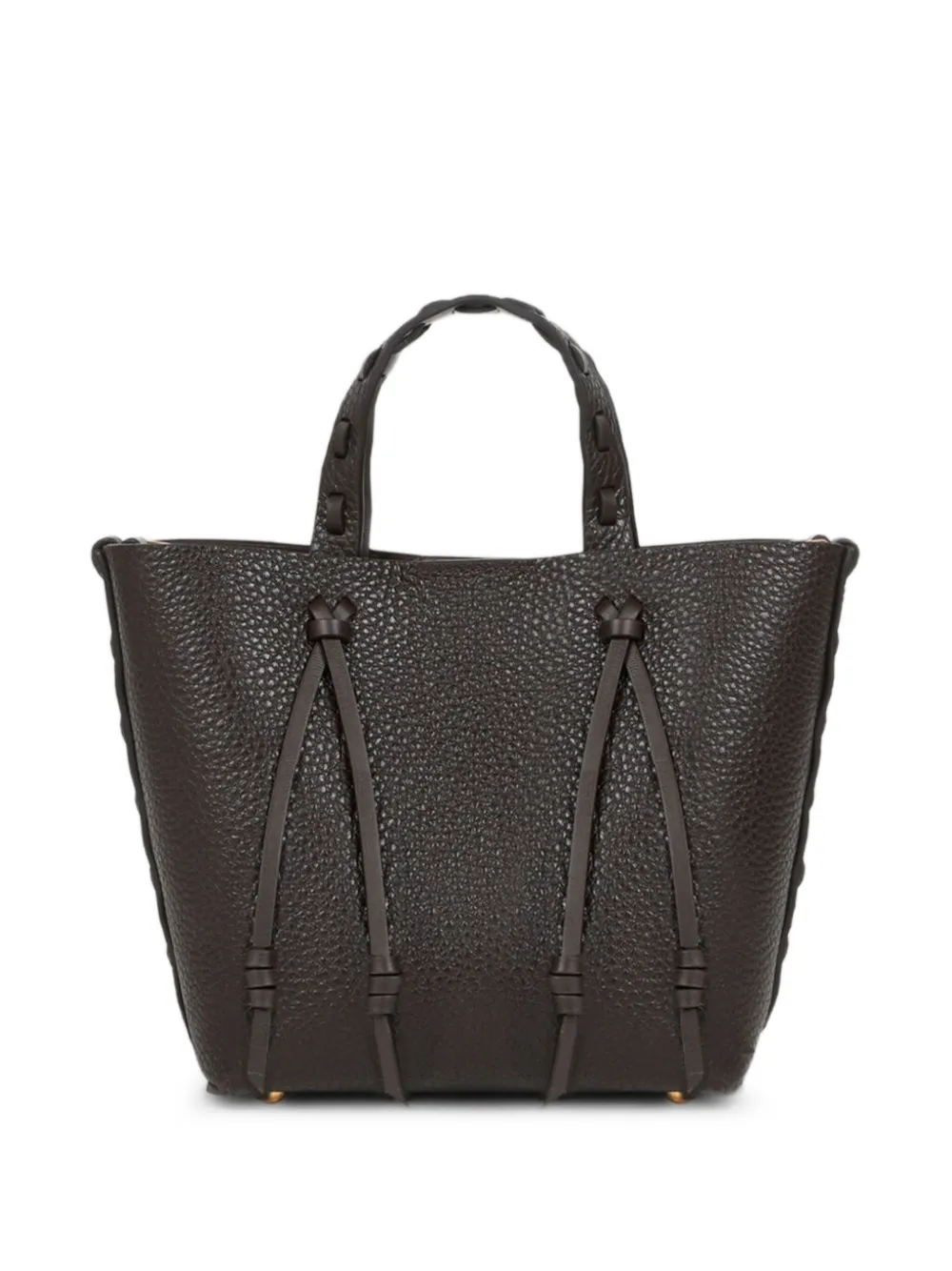 ETRO Kleine leren shopper Zwart