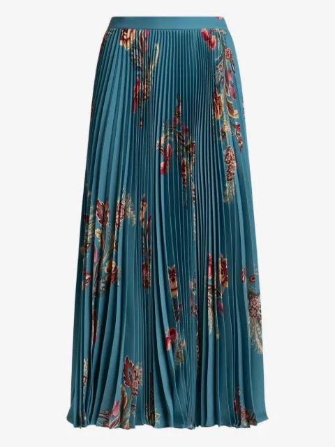 ETRO Midirock mit Blumen-Print