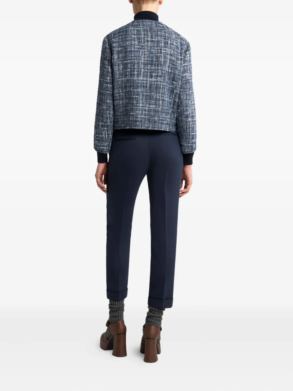ETRO Jack met logo-knoop Blauw