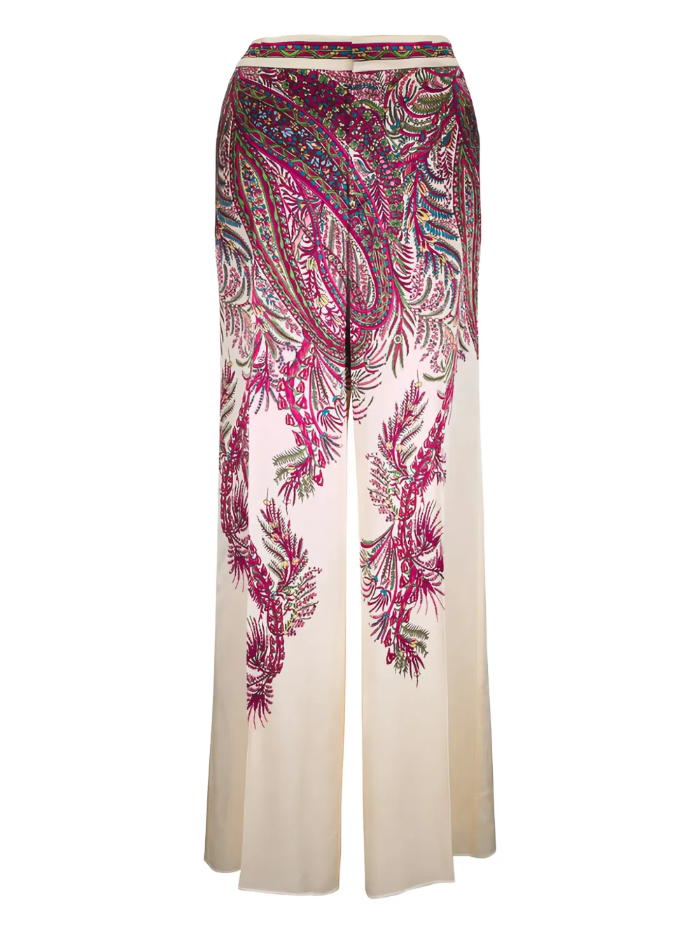 ETRO Pantaloni con stampa paisley - Rosso