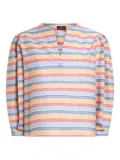 ETRO jacquard striped blouse - S9883