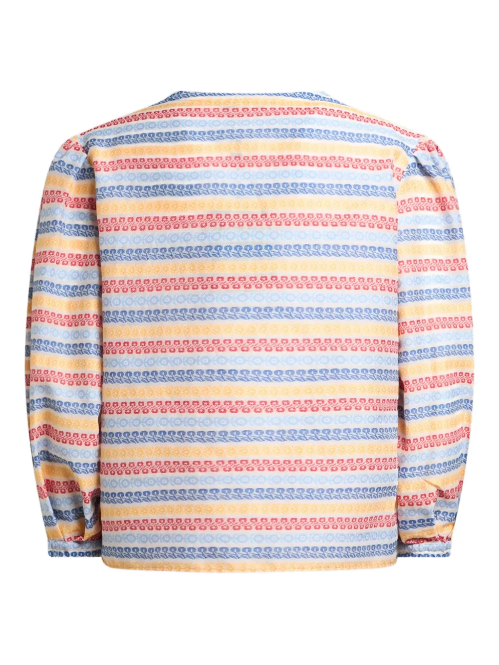 ETRO Gestreepte blouse met jacquard S9883