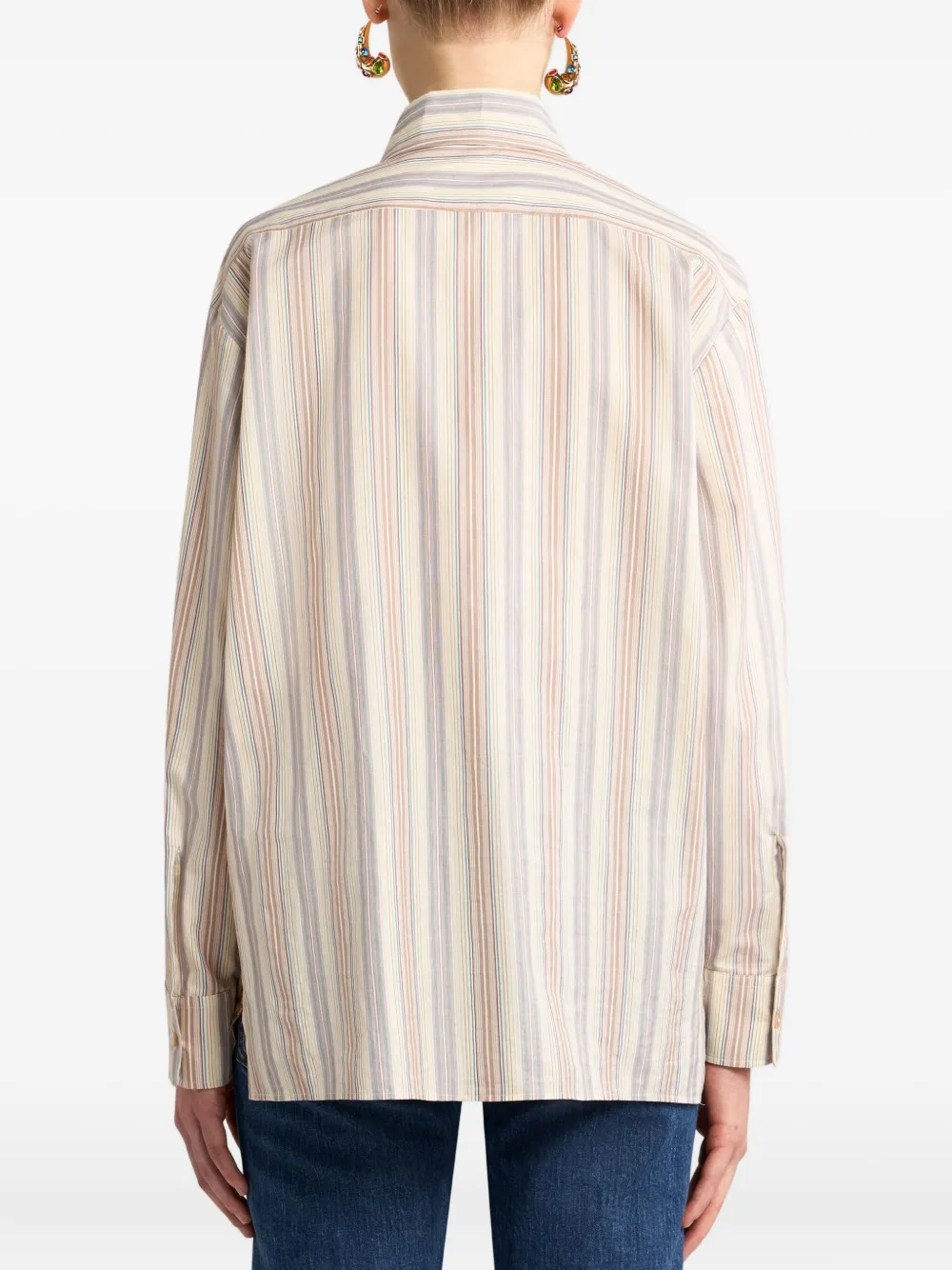 ETRO Blouse met paisley-print Beige