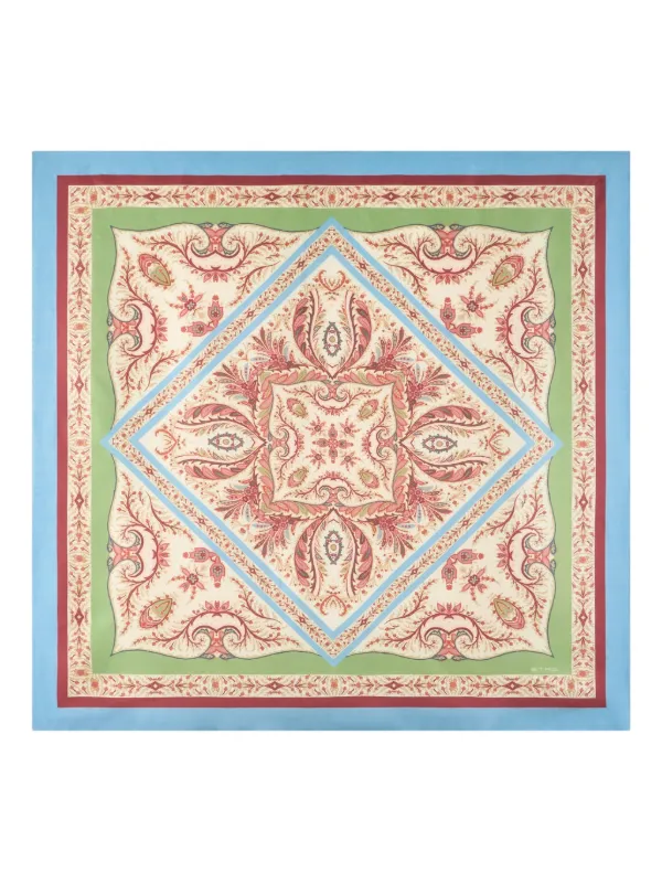 ETRO ペイズリー シルクスカーフ ETRO