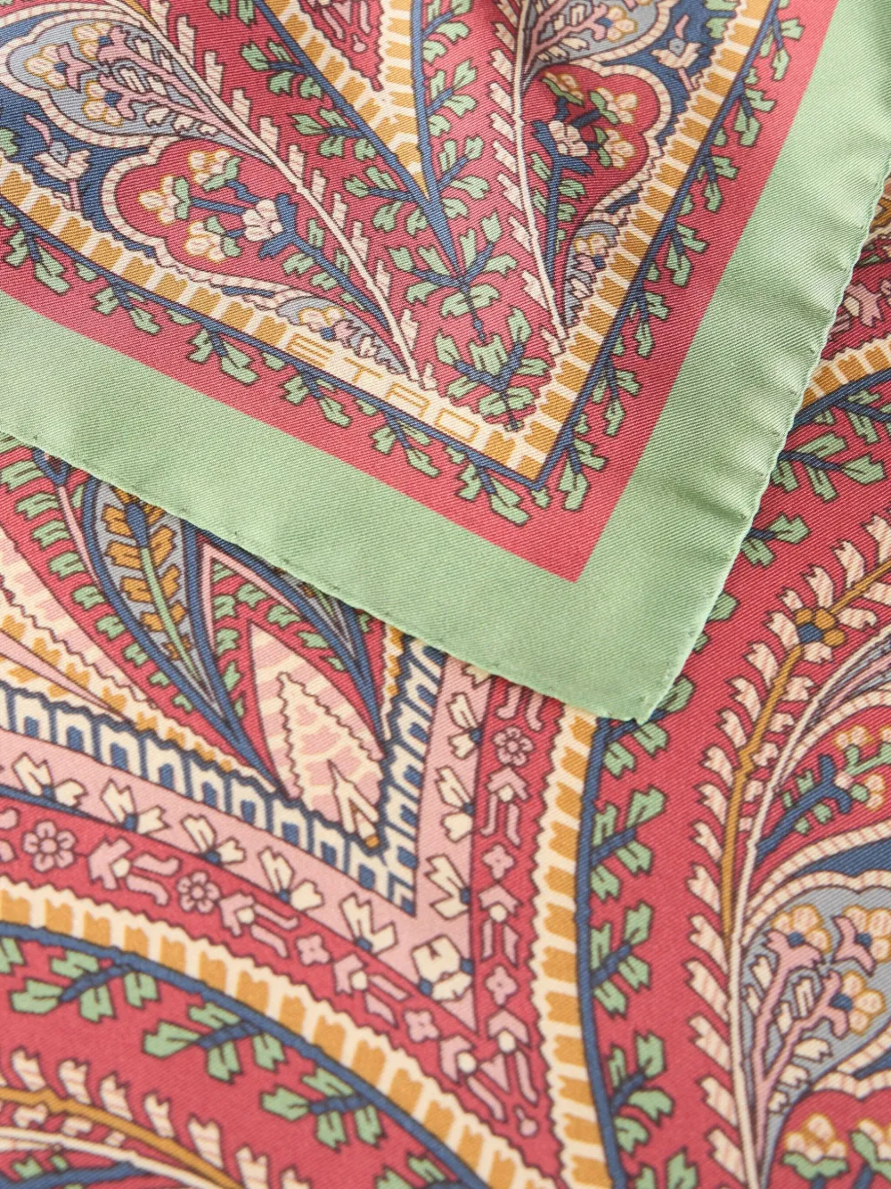 ETRO Sjaal met paisley-print Rood