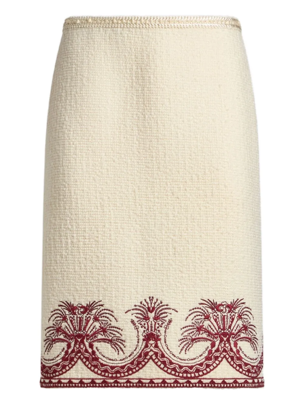 ETRO Bouclé kokerrok Beige