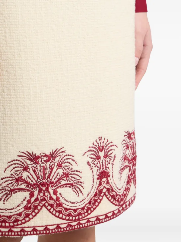 ETRO ブークレ ペンシルスカート | ニュートラル | FARFETCH JP