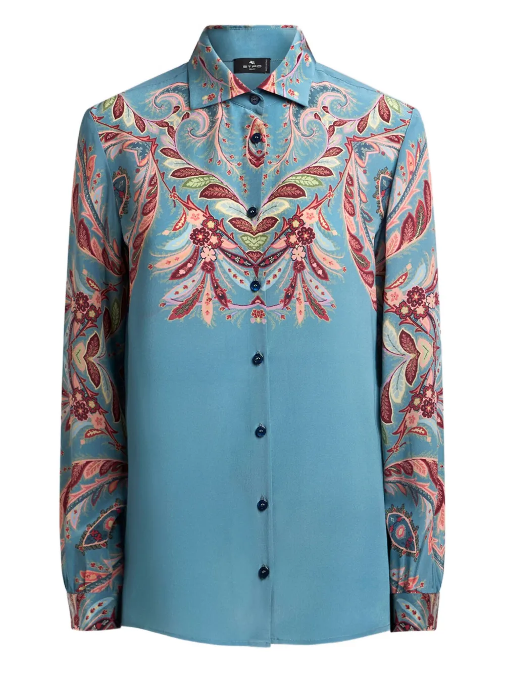 Etro Paisley-print Silk Shirt