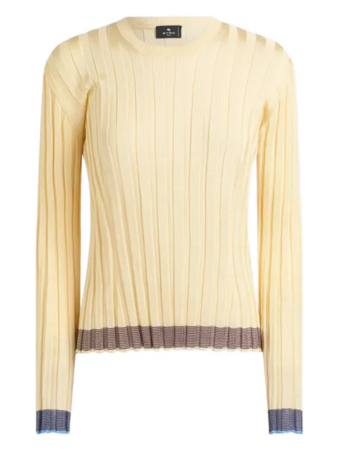 ETRO ribbed sweater