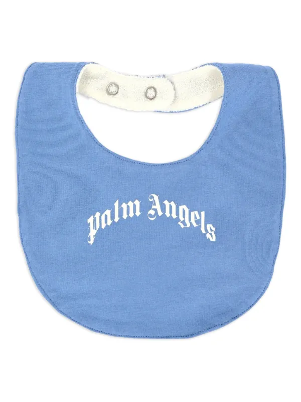 Palm Angels Kids logo-print Babygrow Set | Blue | FARFETCH ID