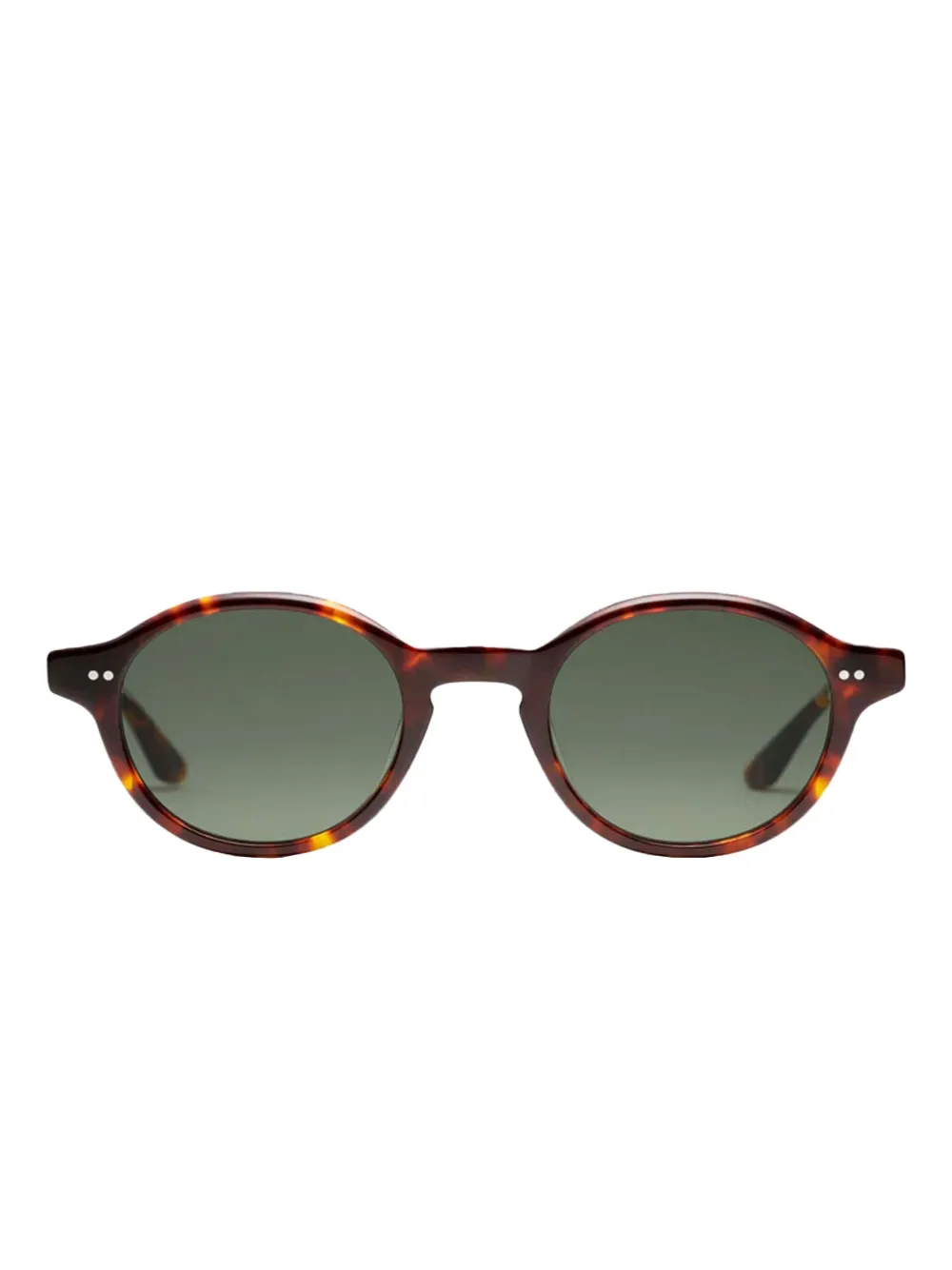 Peter & May Walk tortoiseshell round-frame sunglasses Groen