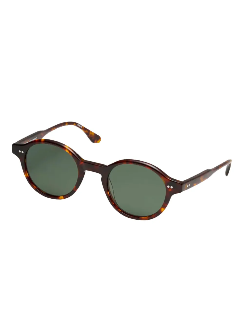 Peter & May Walk tortoiseshell round-frame sunglasses Groen