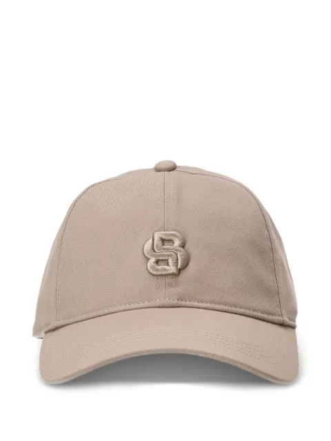 BOSS logo-embroidered baseball cap