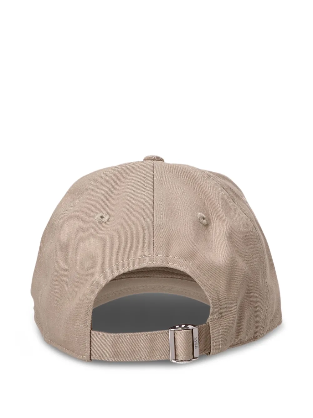 BOSS Honkbalpet met geborduurd logo - Beige