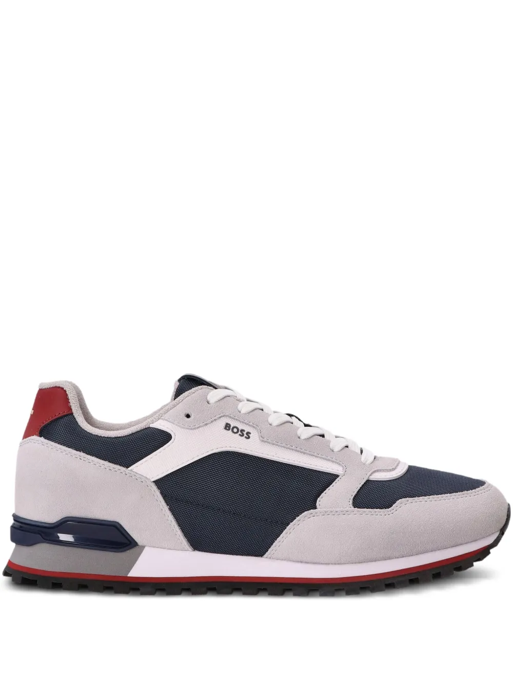 BOSS panelled sneakers Grey