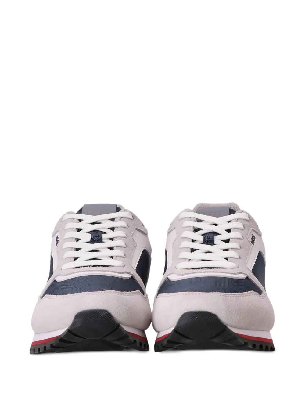 BOSS panelled sneakers Grey