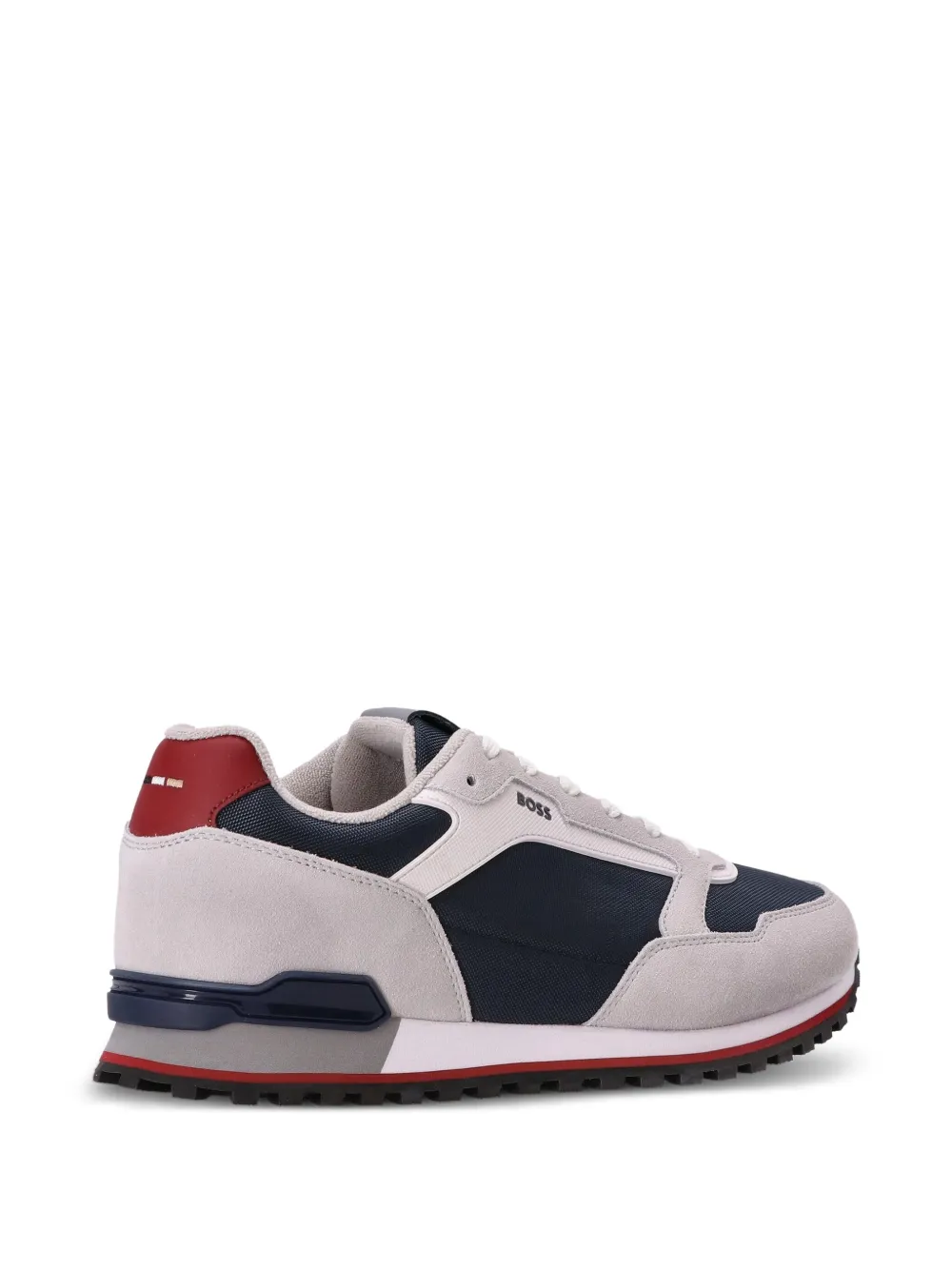 BOSS panelled sneakers Grey