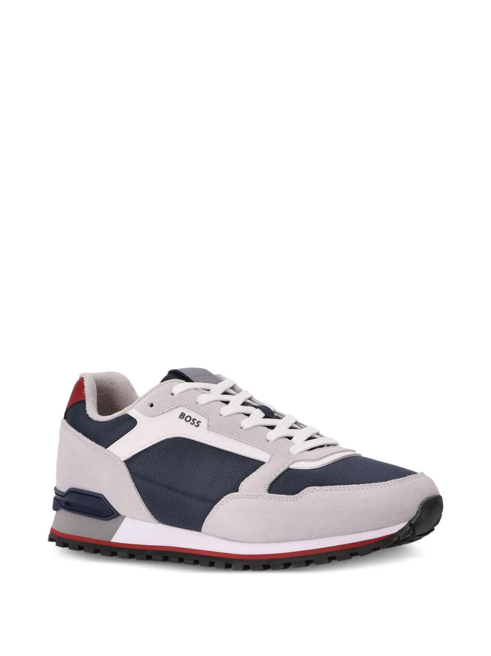 BOSS panelled sneakers Grey