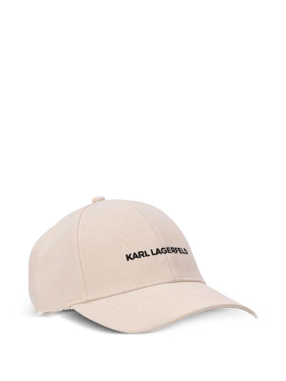  Karl Lagerfeld Logo-embroidered Baseball Cap - Neutrals 