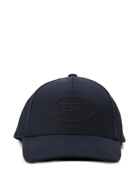 BOSS logo-plaque baseball cap