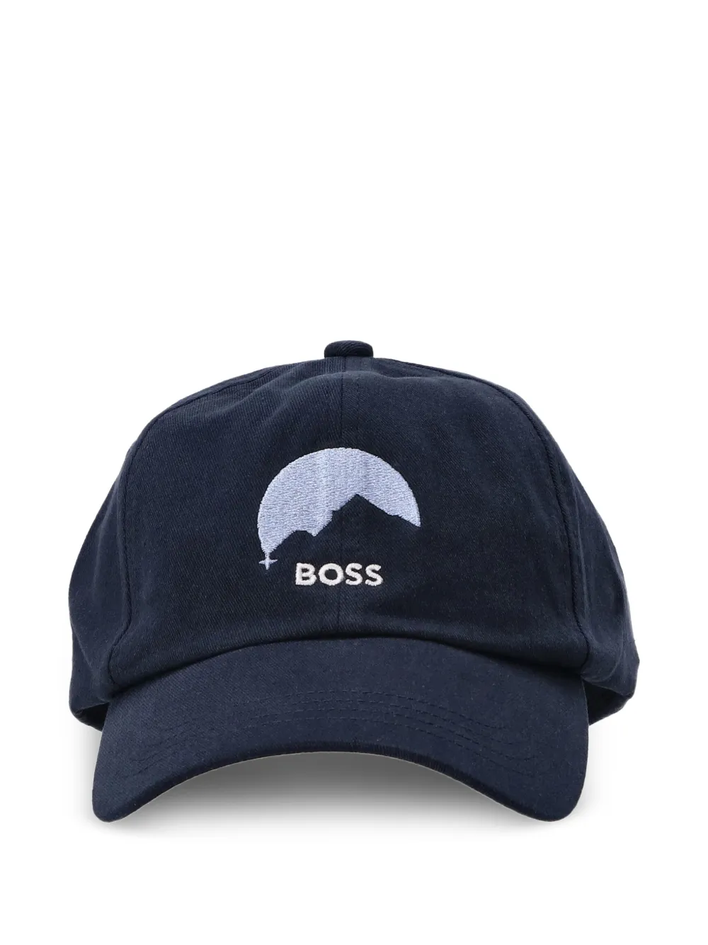 BOSS embroidered-logo baseball cap | Blue | Image 1