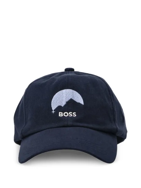 BOSS embroidered-logo baseball cap