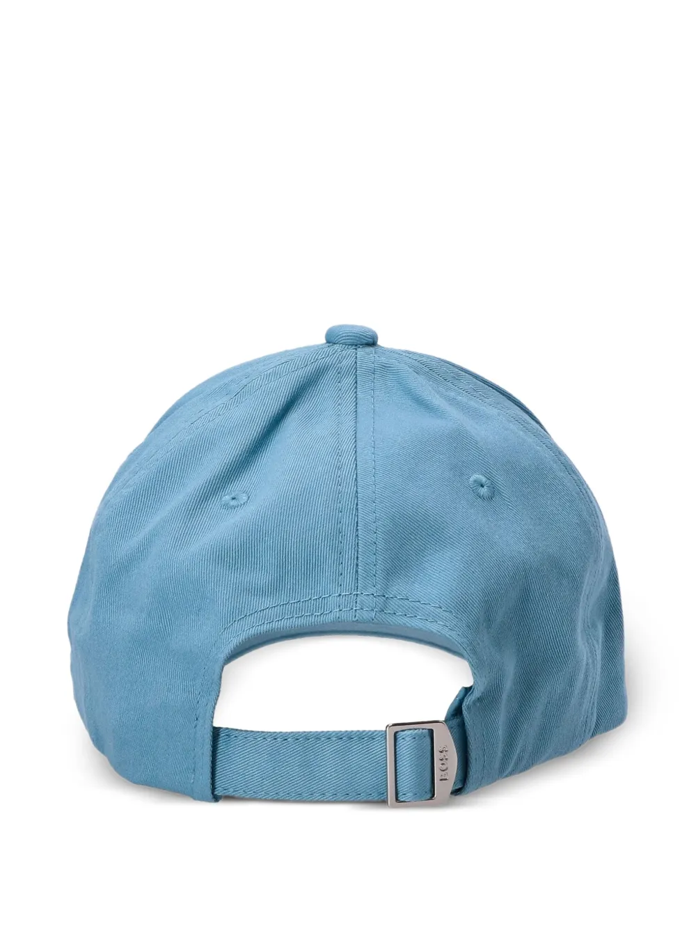 BOSS Katoenen pet met geborduurd logo Blauw