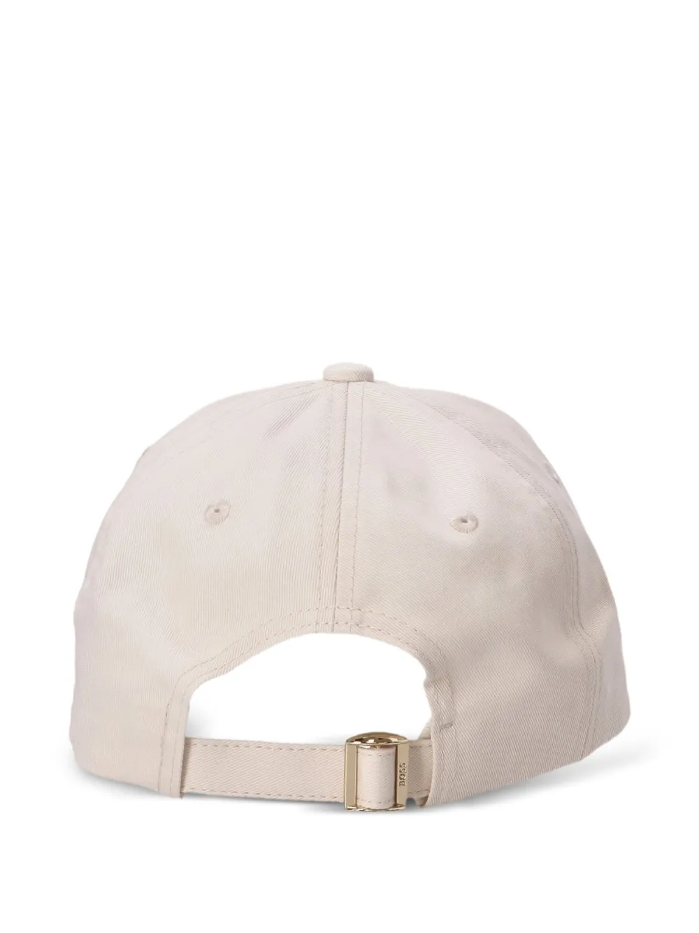 BOSS Honkbalpet met logodetail - Beige