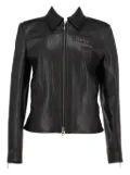 Harley Davidson Vintage Pre-Owned leather coat - Black