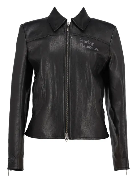 Harley Davidson Vintage Pre-Owned leather coat