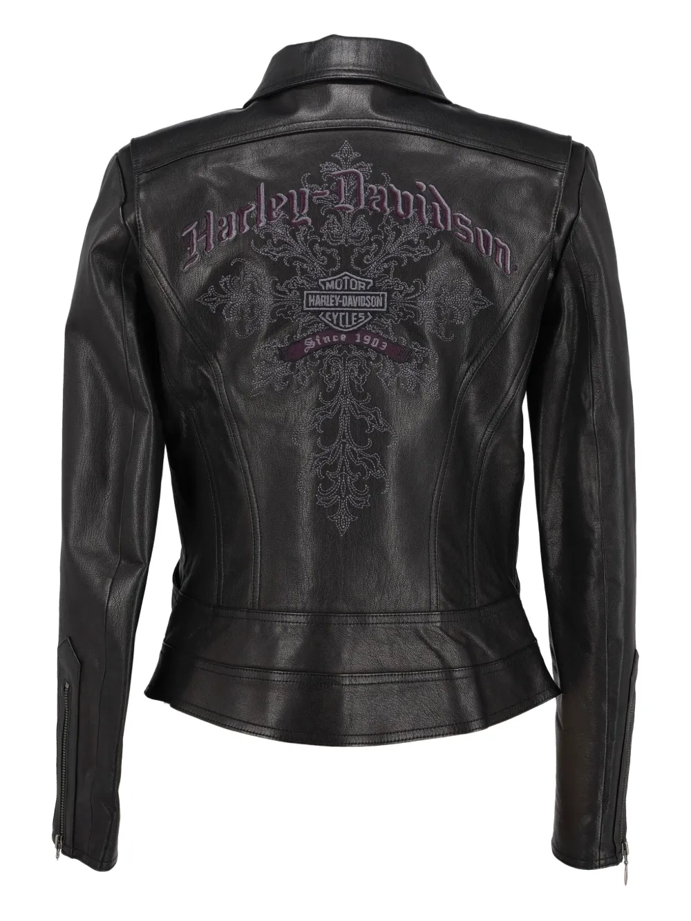 Harley Davidson Vintage Pre-Owned leather coat | Image 2
