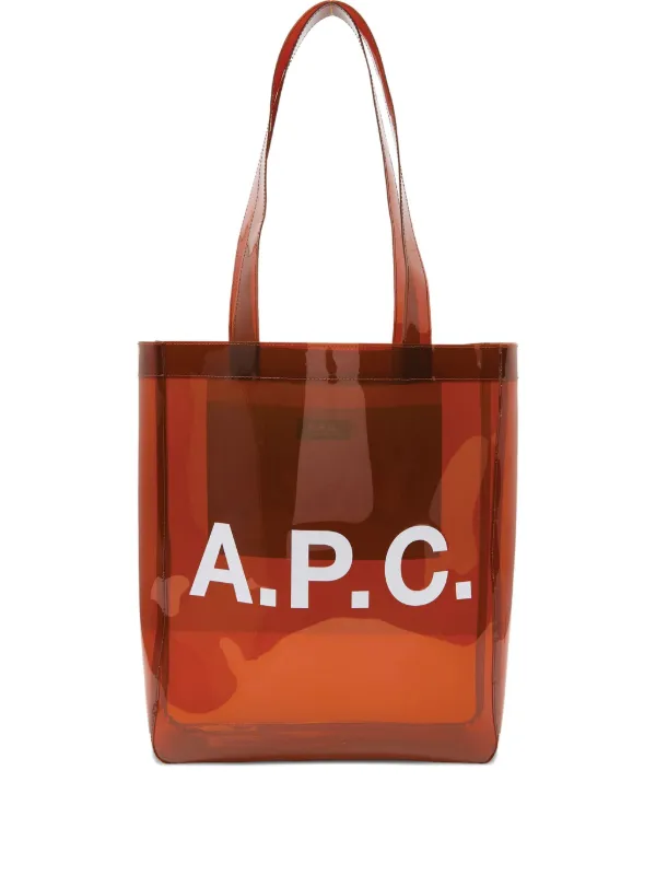 A.P.C. ロゴ トートバッグ | ブラウン | FARFETCH JP