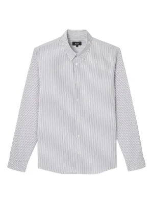 AMI Paris ストライプ シャツ | ホワイト | FARFETCH JP