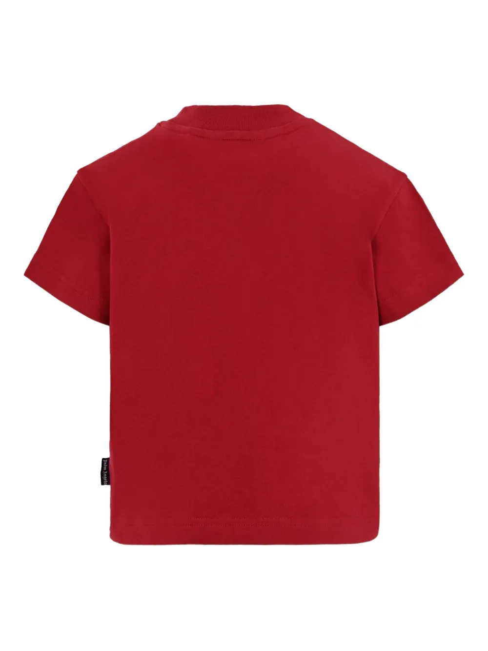 Palm Angels Kids T-shirt met logo Rood