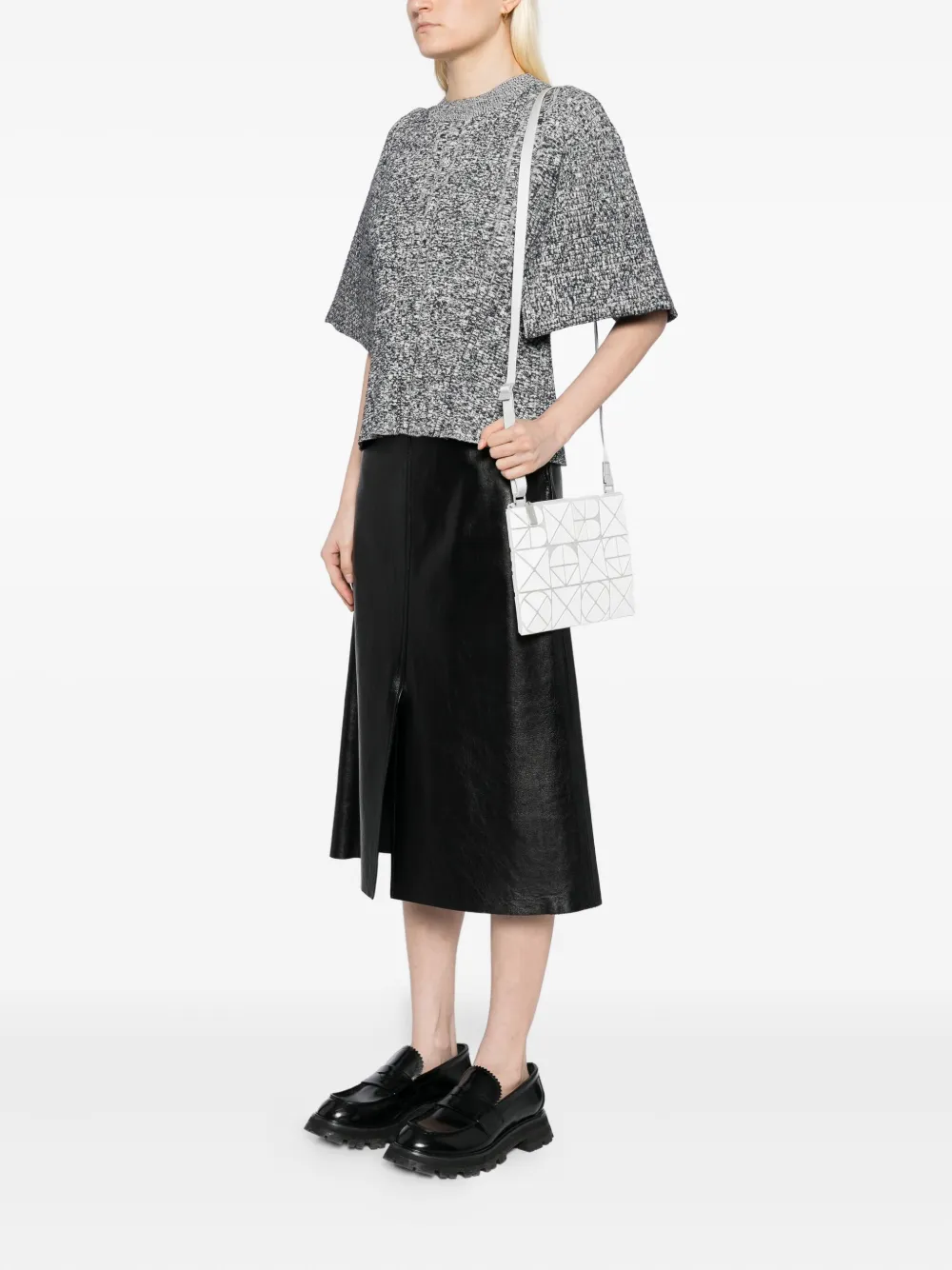 Bao Issey Miyake Font crossbodytas Wit