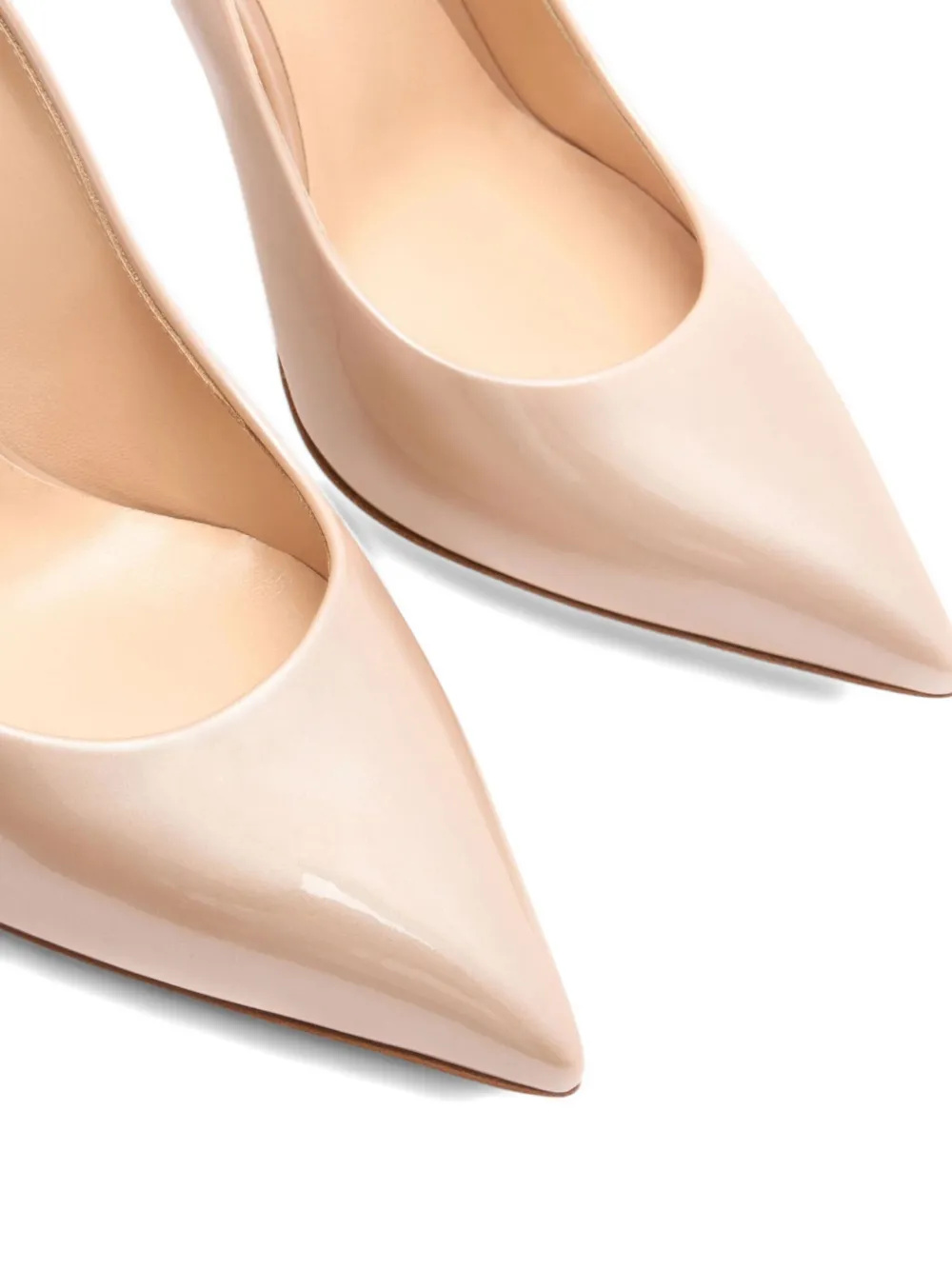 Casadei 100mm Blade pointed-toe pumps Neutrals