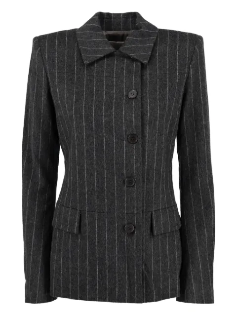 Basile Vintage pinstripe single-breasted blazer