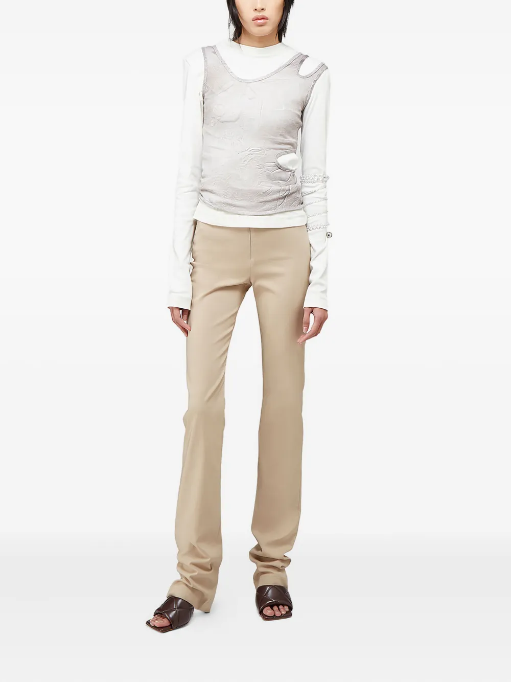 rusfrcade Julien layered cut-out top | Blouses | Image 2