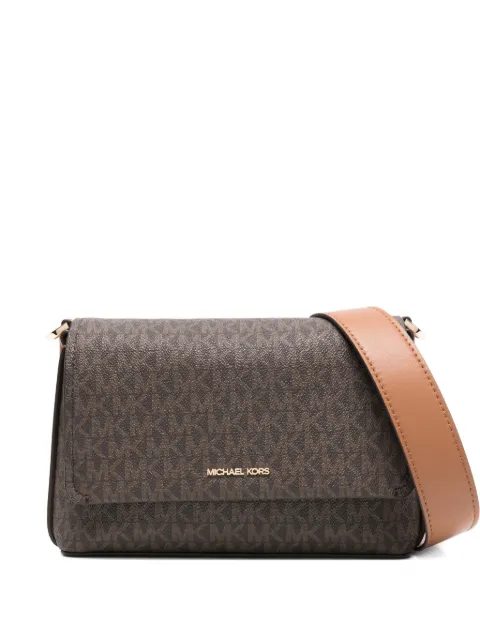 Michael Michael Kors Bolsa transversal Nessa pequena com monograma