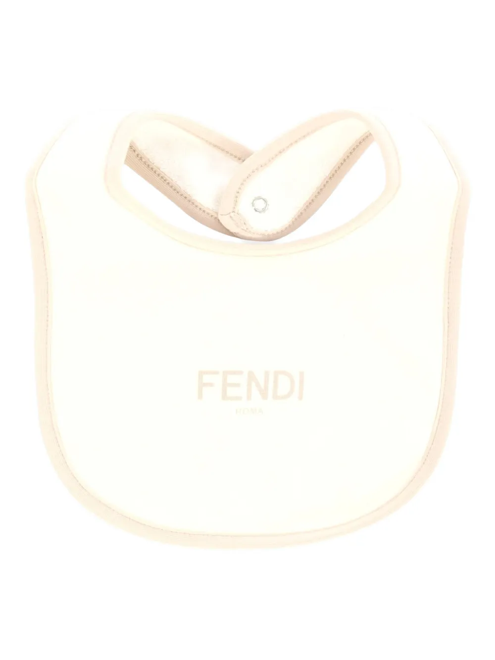 Fendi Kids Babypakje met geborduurd logo Beige