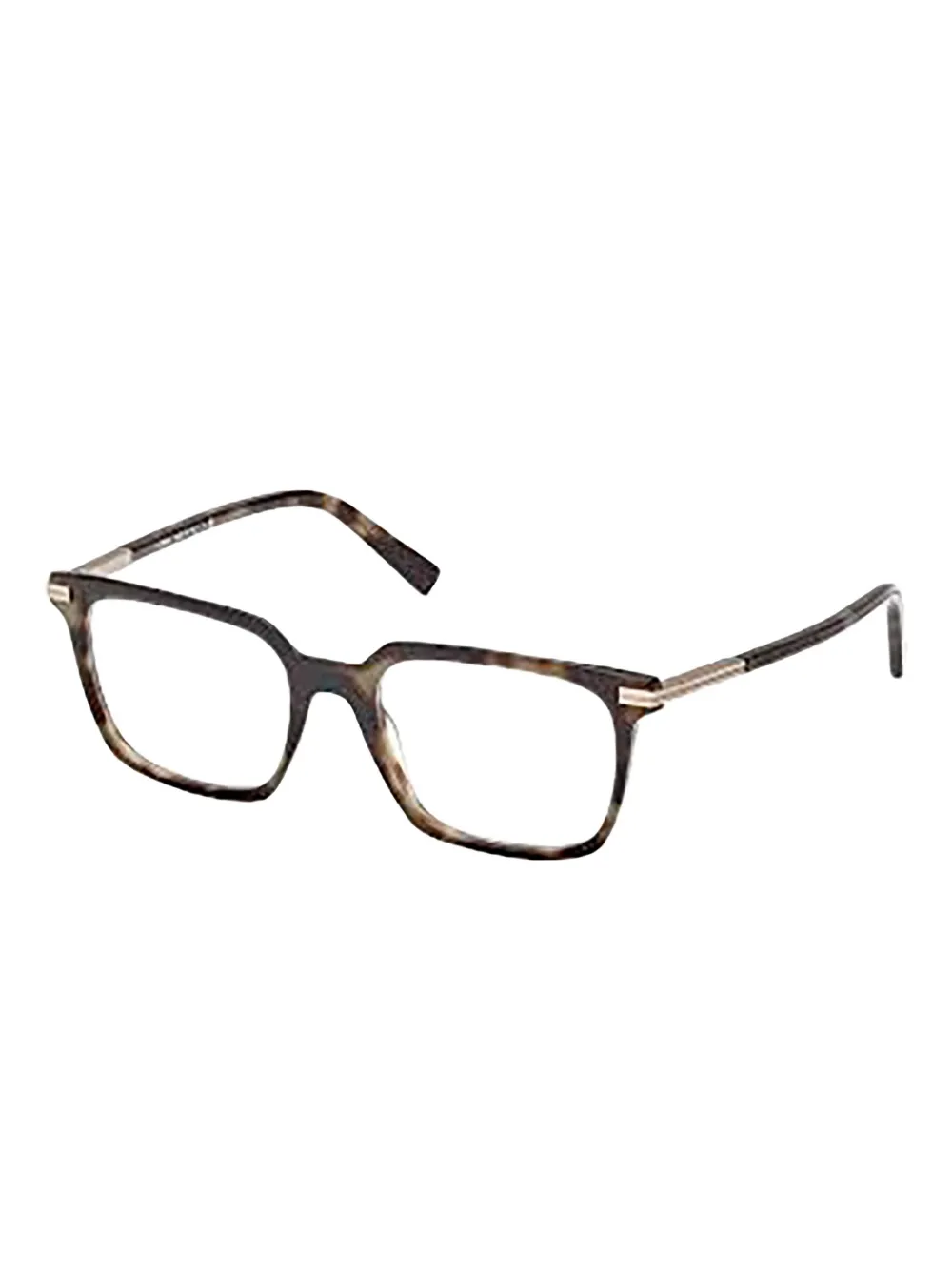 Zegna havana-pattern square-frame glasses | Image 2