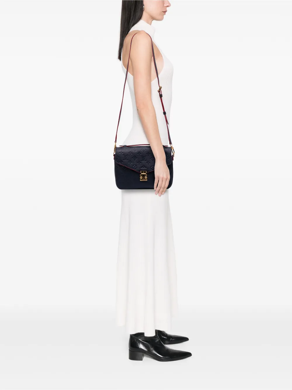 Louis Vuitton Pre-Owned 2021-2024 Monogram Empreinte Pochette Metis satchel | Pre-Owned | Image 2