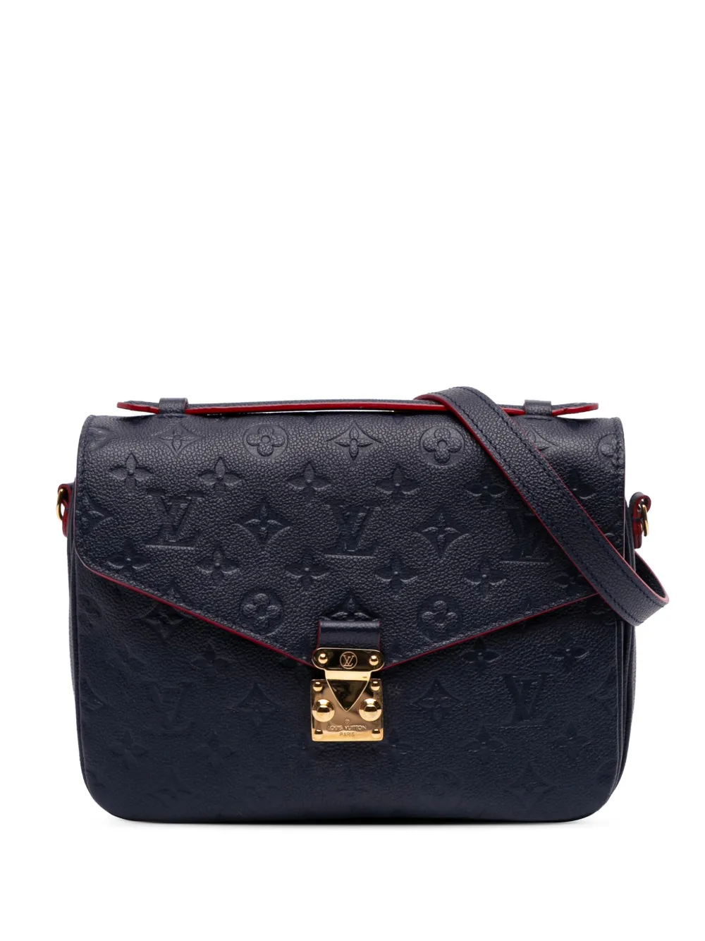 Louis Vuitton Pre-Owned 2021-2024 Monogram Empreinte Pochette Metis satchel | Blue | Image 1