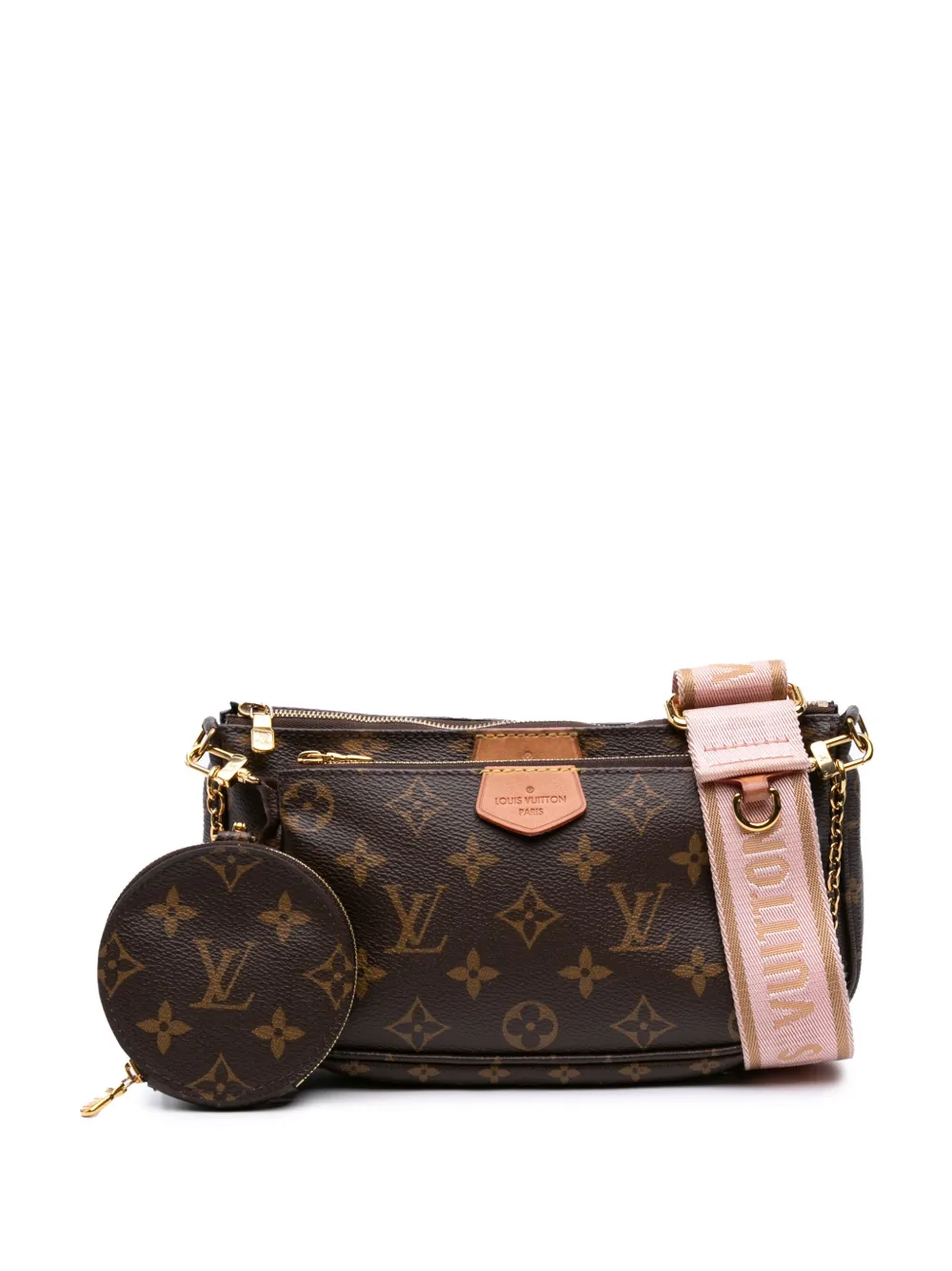 Pre-owned Louis Vuitton 2020 Monogram Multi Pochette Accessoires Satchel