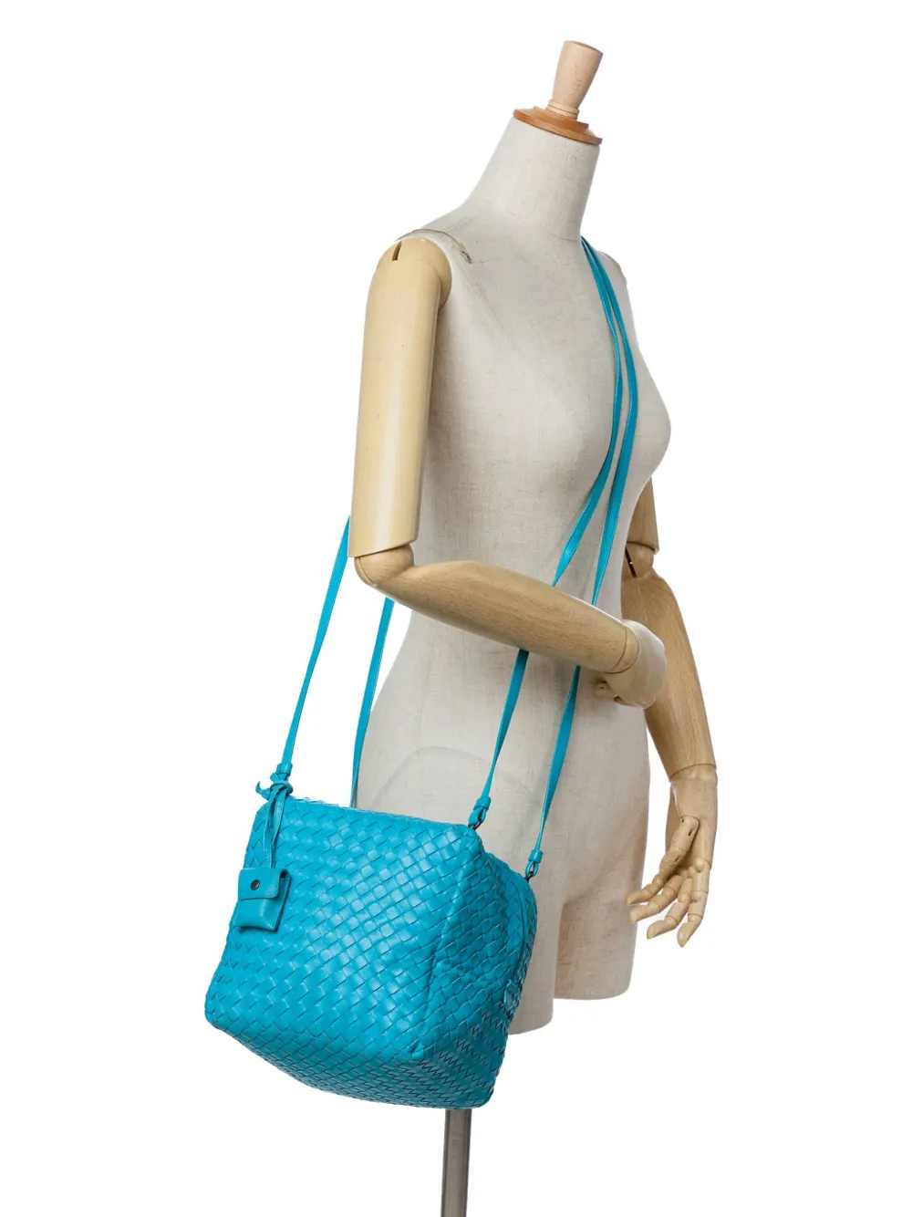 Bottega Veneta Pre-Owned 2012-2024 Nappa Intrecciato Cube crossbody bag | Pre-Owned | Image 2