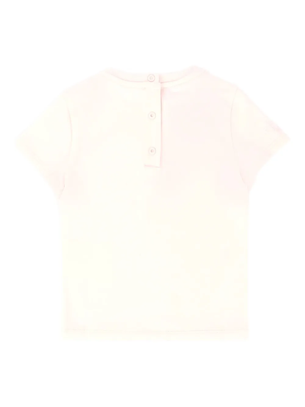 Fendi Kids T-shirt van katoenblend Roze