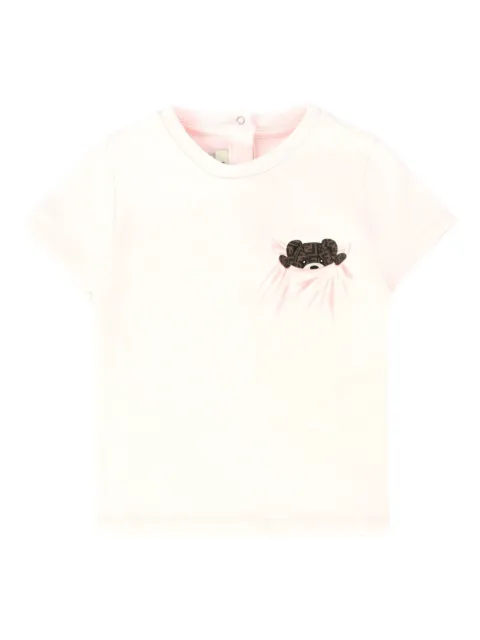 Fendi Kids cotton-blend T-shirt